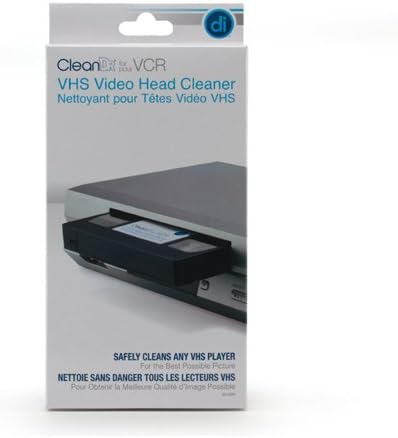 Cleandr VHS מנקה ראש וידאו, טכנולוגיה יבשה - אין צורך בנוזל