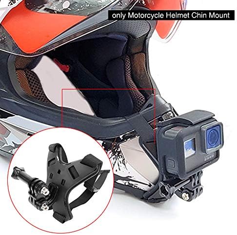 קסדת אופנוע סנטר הר סנטר מחזיק רצועת רצועה למצלמת פעולה GoPro 8
