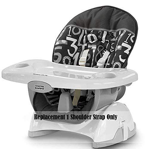 רצועה חלופית לכיסא גבוה-פישר-פרייס שומר מקום כיסא גבוה 4120-כולל 1 רצועת כתף חלופית-מתאים לדגמים רבים