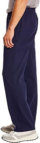 מכנסי טרנינג של Hanes Essentials, מכנסי ג'רזי הכותנה של גברים עם כיסים, 33