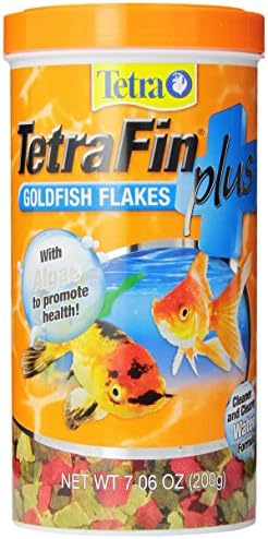 טטרפין פלוס פתיתי דג זהב 7.06 אונקיות, תזונה מאוזנת, עם אצות לקידום הבריאות