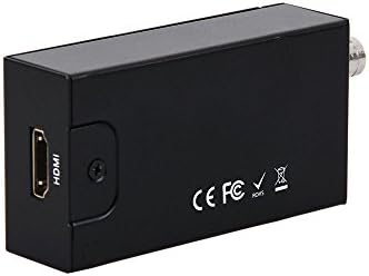 Rocsai SDI לממיר מתאם HDMI 720p/1080p ממיר וידאו לנהיגה של מסכי HDMI קולנוע ביתי-תומך ב- HD-SDI, SD-SDI ו- 3G-SDI