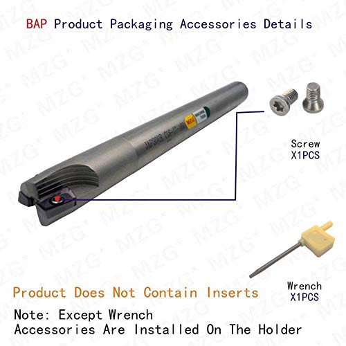 Maifix BAP300RC16-17-150-2T חותך מחצה טחנת דיוק חותך CNC CNC עיבוד חיתוך כלי טחון מחרטה