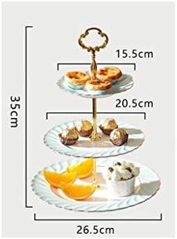 דוכן עוגת אירופאי סגנון קינוח שולחן סלון פירות צלחת פירות יבשים צלחת מעודן אחר הצהריים תה קינוח צלחת דוכן עוגת