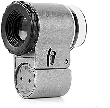 מיני נייד מיקרוסקופ עם אור זום כיס גודל כף יד מיקרוסקופים עבור תכשיטנים עין
