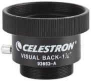 Celestron 93653-A 1.25 אינץ 'מתאם מתכת גב חזותי