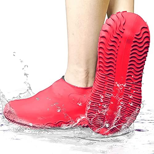 לשימוש חוזר לטקס גשם להחליק מכסה אתחול נעליים עמיד למים נעל רובוטים ציוד גשם טרקים מעילים