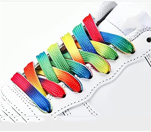 Tbiiexfl Shoeletese Unisex Shoeletese Shoelsole Rainbow Shoelese Shelese Sheloce Sneabers Sneakers