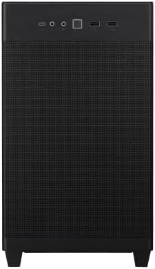 אסוס פריים אפ201 מארז שחור 33 ליטר מיקרו-אקס עם לוחות צד נטולי כלים ורשת מעין פילטר, עם תמיכה