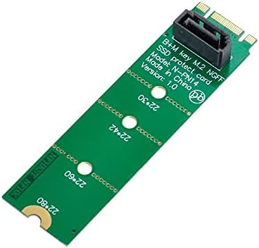 CableCC לוח האם NGFF B/M-Key M.2 ל- SATA אנכי 7Pin כונן דיסק קשיח כונן SSD PCBA מתאם תוסף