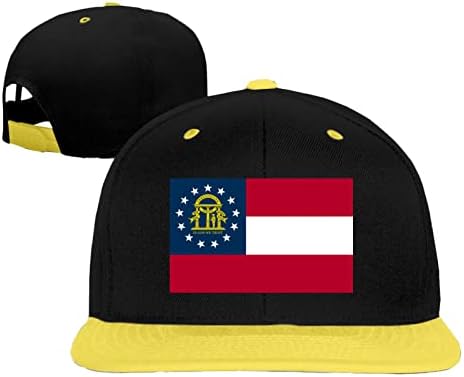 דגל מדינת ג'ורג'יה דגל היפ הופ כובעי כובעי בנים בנות כובע בייסבול כובע בייסבול