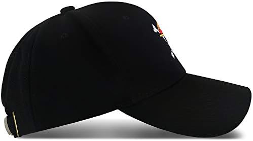 רופטייד אנימה חתיכה אחת בייסבול כובע מתכוונן רקום כותנה בייסבול כובע לגברים נשים