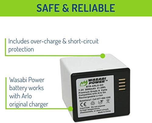 סוללת חשמל Wasabi עבור Arlo Go
