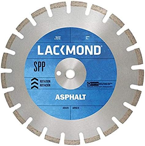 Laskmond SPP סדרת אספלט/בלוק מסור - 14 כלי חיתוך כבד רטוב/יבש עם גדות ערוץ U & 1 - 20 ממ ארבור - HA141251SPP