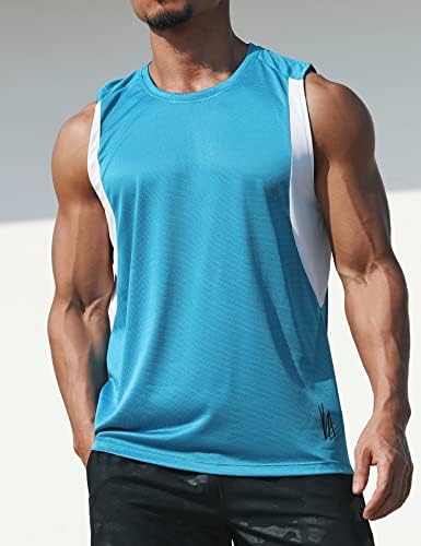 AIXDIR מהיר מהיר יבש עם שרוולים יבש ללא שרוולים חולצות שרירים פיתוח גוף כושר אימון ספורטיבי