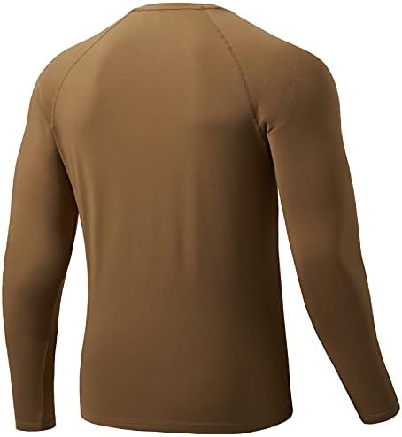 בסדאש גברים של קל משקל תרמית בסיס שכבה חולצה תחתונים למעלה חם אולטרה רך מהיר יבש