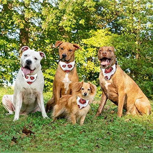 כלב בנדנה פרת משה רבנו תבנית מצוירת צווארון כלבים משולש כלבים צעיף כלב מתכוונן ליבני כלבים לגורים קטנים בינוניים