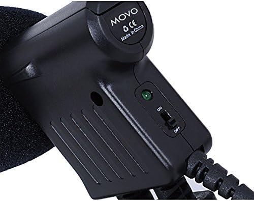 Movo VXR1000 Mini HD רובה ציד מיקרופון וידאו עבור DSLR ומצלמות נטולות מראה
