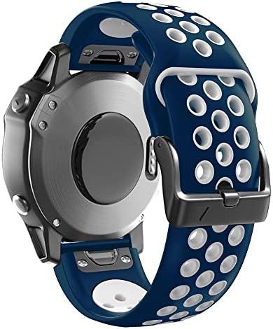 אנקנג סיליקון 26 ממ 22 ממ מהיר שחרור מהיר שעון שעון עבור Garmin Fenix ​​6 6S 6x Pro 5x 5 5plus 3