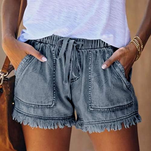 רוירויליקו נשים של קיץ מזדמן רחב רגל מכנסיים בציר 4 יולי פטריוטי מכנסיים שרוך אלסטי מותניים חוף מכנסיים קצרים