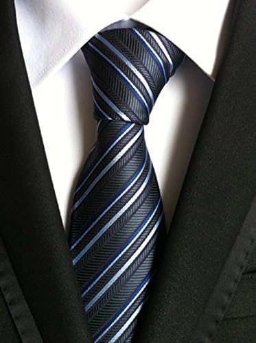 הרבה 6 יחידות קלאסי גברים של משי עניבת עניבה ארוג אקארד צוואר עניבות