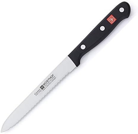 Wusthof 4107-7 סכין נקניק, 5 , שחור