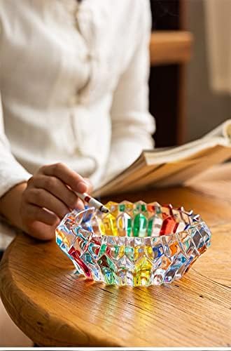 קערה דקורטיבית של מגקולור צבעוני למטבח ומפנים, שולחן שולחן משרד ביתי מלאכת קישוט יפה.