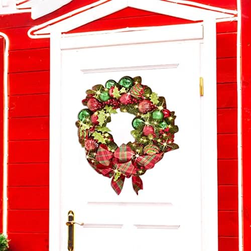 קישוט לחג המולד של פומובי סט ענפים מתים גפן תליון תליון חג המולד קנה קנה דלת דלת זרי חג המולד,