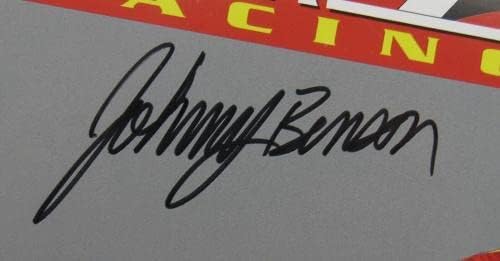 ג'וני בנסון חתום על חתימה אוטומטית 8x10 צילום - תמונות NASCAR עם חתימה