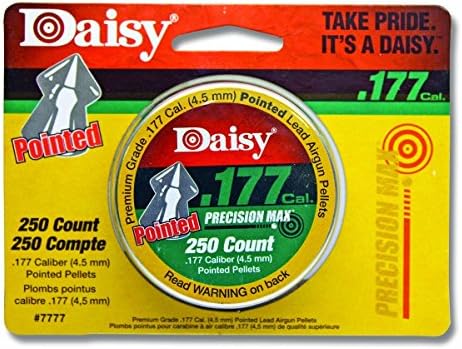 Daisy PrecisionMax .177 כדוריות שדה מחודדות וחבילות מקרה שונות