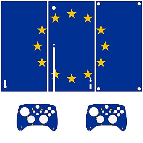 דגל של אירופה Xbox Series Console ו- Controller Skins
