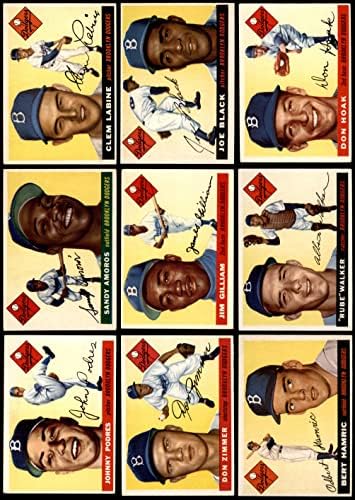 1955 Topps Topps Team Dodgers Team