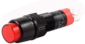 X-DREE AC 110-380V SPDT 5 סיכה הלחמה נולדת אדום לחץ לחץ לחץ על לחצן לחיצה (Aс 110-380-V SPDT 5 PIN A SCATTO