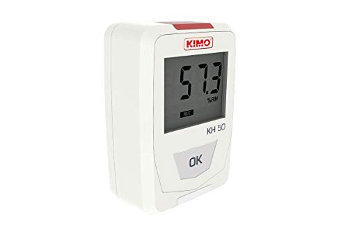 KIMO KH 50 טמפרטורה ולחות לכתב נתוני מדגרה לתעשיית הפארמה, תהליך ואחסון של מוצרים הגיוניים,