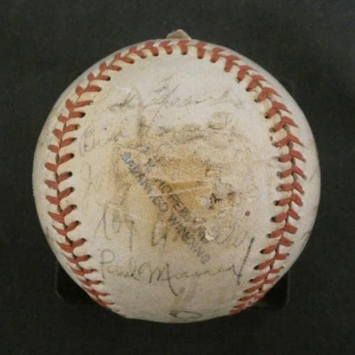 1949 קבוצת שיקגו קאבס חתמה על בייסבול מצב גרוע - כדורי בייסבול חתימה