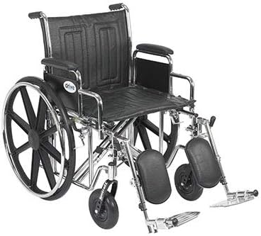 מפעל ייצור סנטרה כיסא גלגלים כבד, זרועות שולחן ניתנות להסרה, משענות רגליים מרוממות, מושב 20