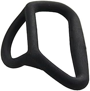 Lixfdj 2pcs טבעת גרירה פלסטיק שחור/אפור לסירות דייג קאנו מתנפח // 558