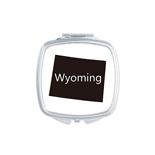 ויונג ארצות הברית של אמריקה מראה נייד קומפקטי כיס איפור כפול צדדי זכוכית
