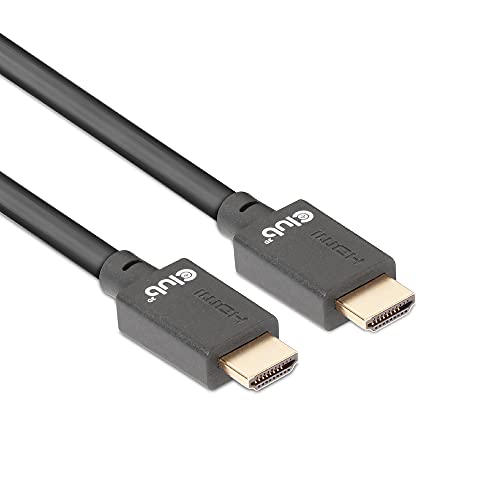 Club 3d HDMI 2.1 כבל, אולטרה מהירות גבוהה 48 ג'יגה -ביט לשנייה, 5M/16.4ft, כבל מוסמך HDMI ™, 4K 120Hz