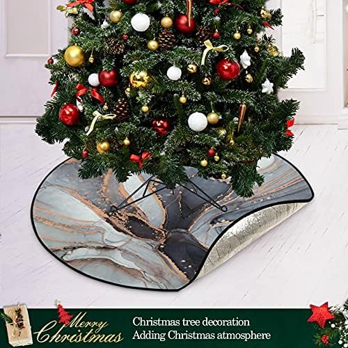 נוזל-אמנות מחצלת עץ חג המולד אטום עץ עץ עמדת מגש שטיח מחצלת מתחת לאביזר עץ חג המולד לקישוט חג המולד אספקת
