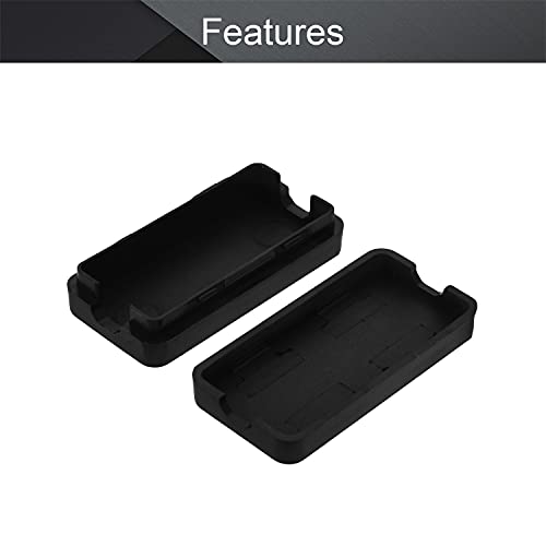 FIELECT 10 יחידות תיבת צומת אלקטרונית ABS ABS צומת פלסטיק מארז פרויקט קופסא קופסה קטנה ל- DIY 1.57 x 0.79
