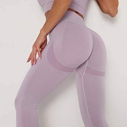 יוגה מכנסיים התחת מעלית צבע ירך הרמת ריצה גבוהה מותן ספורט כושר רשת יוגה מכנסיים לנשים עם כיס
