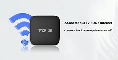 2022 TIGRE 3 מכשיר אנדרואיד חכם ברזיל 4K 3D HDR WI-FI Brazilian HDMI Box