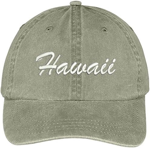 טרנדי הלבשה חנות הוואי המדינה רקום נמוך פרופיל מתכוונן כותנה כובע