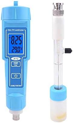 Uoeidosb ATC 0.00-14.00 מטר pH לגבינת הידרופוניקה רופפת מחודדת, מעבדה, שתיית מים עם בדיקה להחלפה