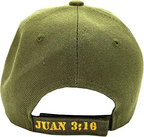 סולדדו דה כריסטו טימוטאו 2 צבא של ישו הנוצרי 3 ד רקום בייסבול כובע כובע