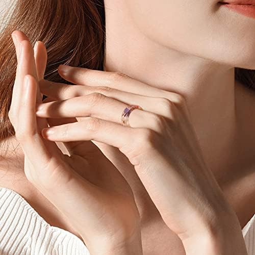 יסטו נירוסטה טבעות לנשים רטרו פרח טבעת עשה זאת בעצמך שרף טבעת נשי אישיות טבעת האהבה יום מתנה