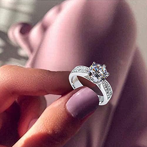2023 חדש תכשיטי טבעת טבעת זירקוניה מתנה נשי נשים עם מבריק טבעות קקטוס טבעות
