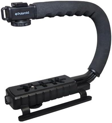 פולארואיד אחיזה בטוחה מצלמה מקצועית / פעולת מצלמת וידיאו ייצוב הידית הרכבה עבור ה- Panasonic SDR-S70,