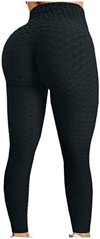 מכנסי יוגה Vedolay פלוס מותניים בועות בגודל יוגה מכנסיים ארוכים מכנסיים ארוכים פעילות גופנית חותלות